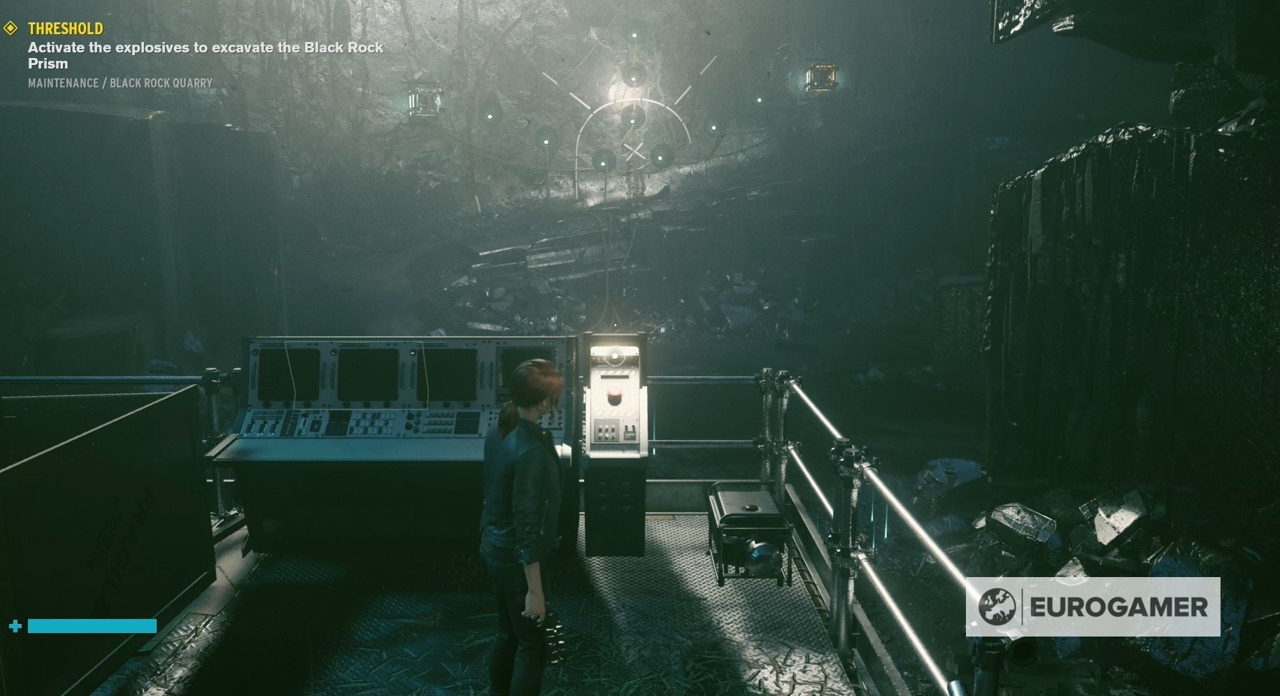 Control Find the Black Rock Prism by exploring the Black Rock Quarry